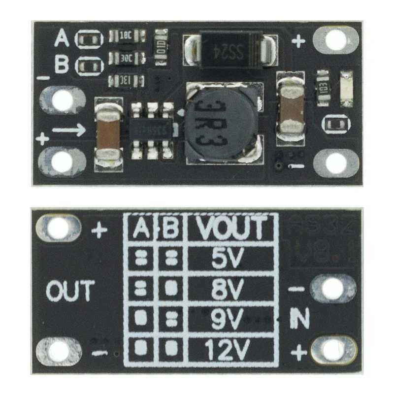 

20pcs Newest Multi-function Mini Boost Module Step Up Board 5V/8V/9V/12V 1.5A LED Indicator Diy Electronic Voltage Module