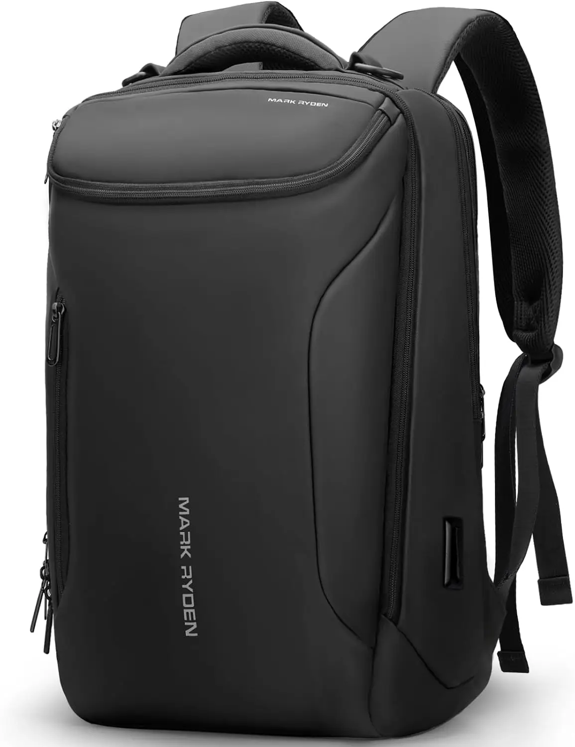

Waterproof High Tech Backpack with Sport Car Shape Design, USB Charging Port, Travel Laptop Backpack Fits 17.3 Inch Notebook