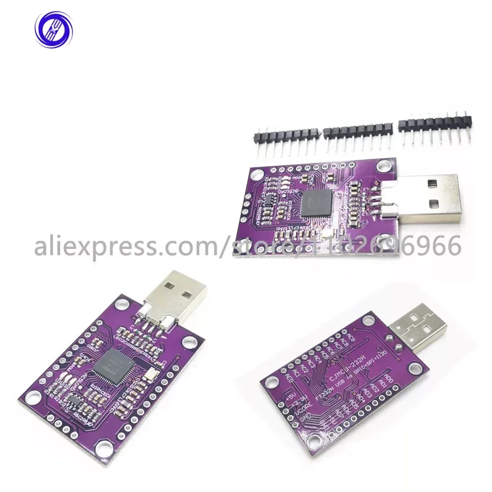 1pcs FT232H High Speed Multifunction USB to JTAG UART FIFO SPI I2C