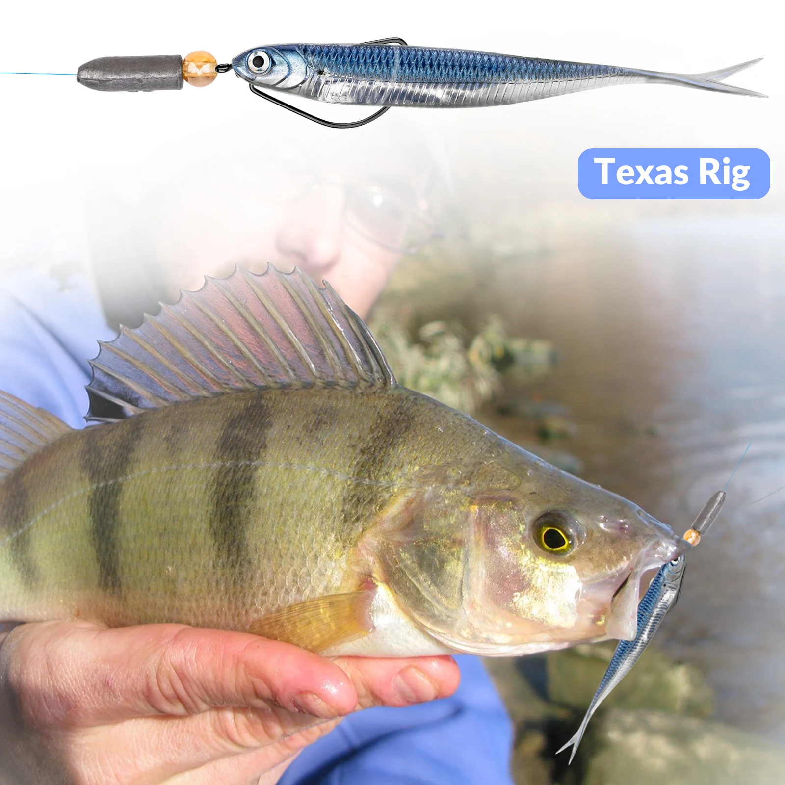 20 buah kail pancing offset baja karbon lebar # 2 # 1 # 1/0 2/0 3/0 Kail Berduri Lebar Untuk Umpan Lunak Memancing Ikan Bass dan Ikan Mas