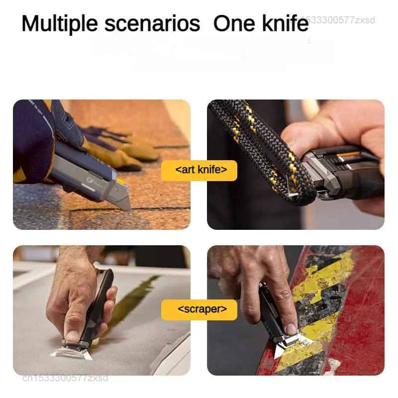 Xiaomi ToughBuild Genuine Deformation Scraper Art Knife Wall Paper Deformation Metal Heavy Deformation Multifunction Tools Knife