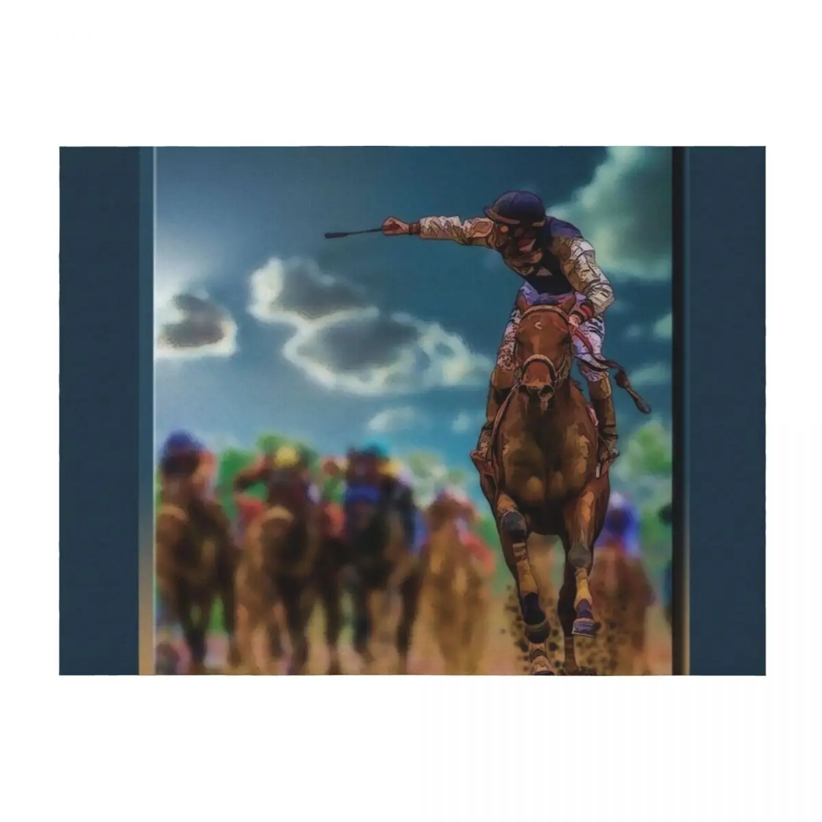 

The Derby Throw Blanket Plush Single Soft Plaid Blankets For Sofas Blankets