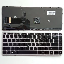 US Keyboard for HP EliteBook 840 G1 850 G1 740 G1 745 G1 750 G1 755 G1 Zbook 14 15U G2