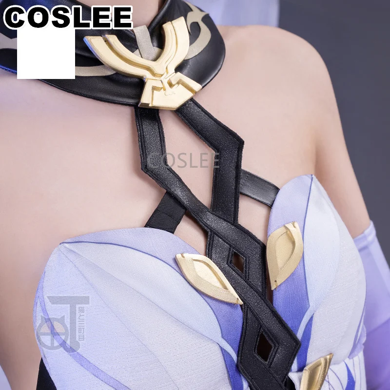 Cospee Genshin Impact Skirk Costume Cosplay tuta da gioco splendido vestito Halloween Party RolePlay Outfit per le donne nuovo