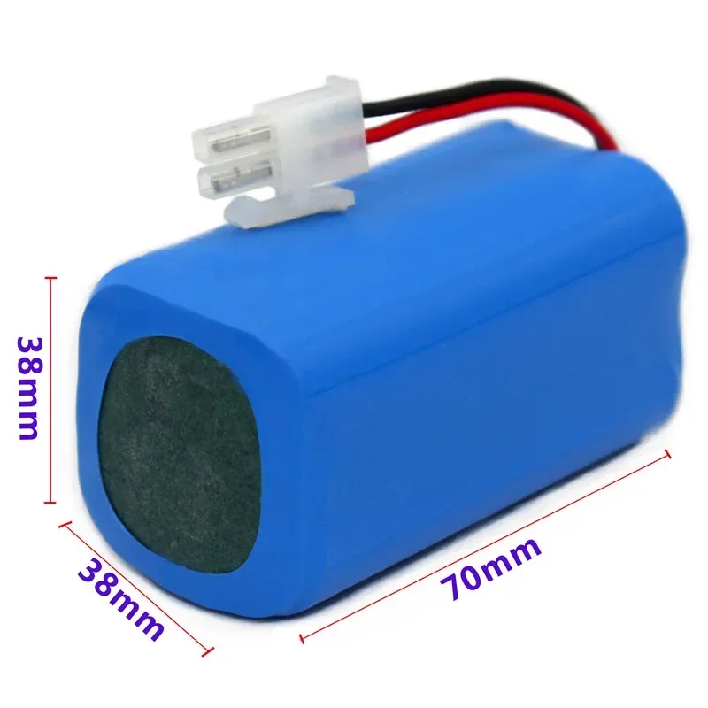 14.8V. 12800mah. Applicable to iLife Zhiyi V7 / V7S / X620 / X623 / X451 / T4 / A4S / X431 Sweeping Robot Lithium Battery Pack