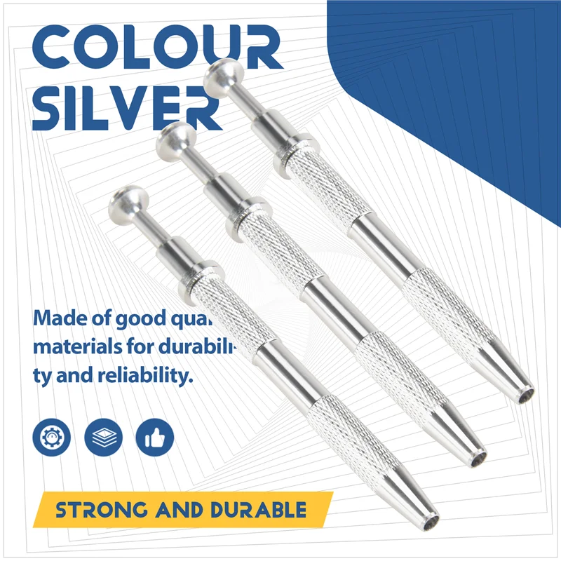 أداة التقاط GOOD-3 عبوات من الفولاذ المقاوم للصدأ مكونة من 4 مخالب، 4 شوكات لشريحة IC، مكونات إلكترونية، فضي