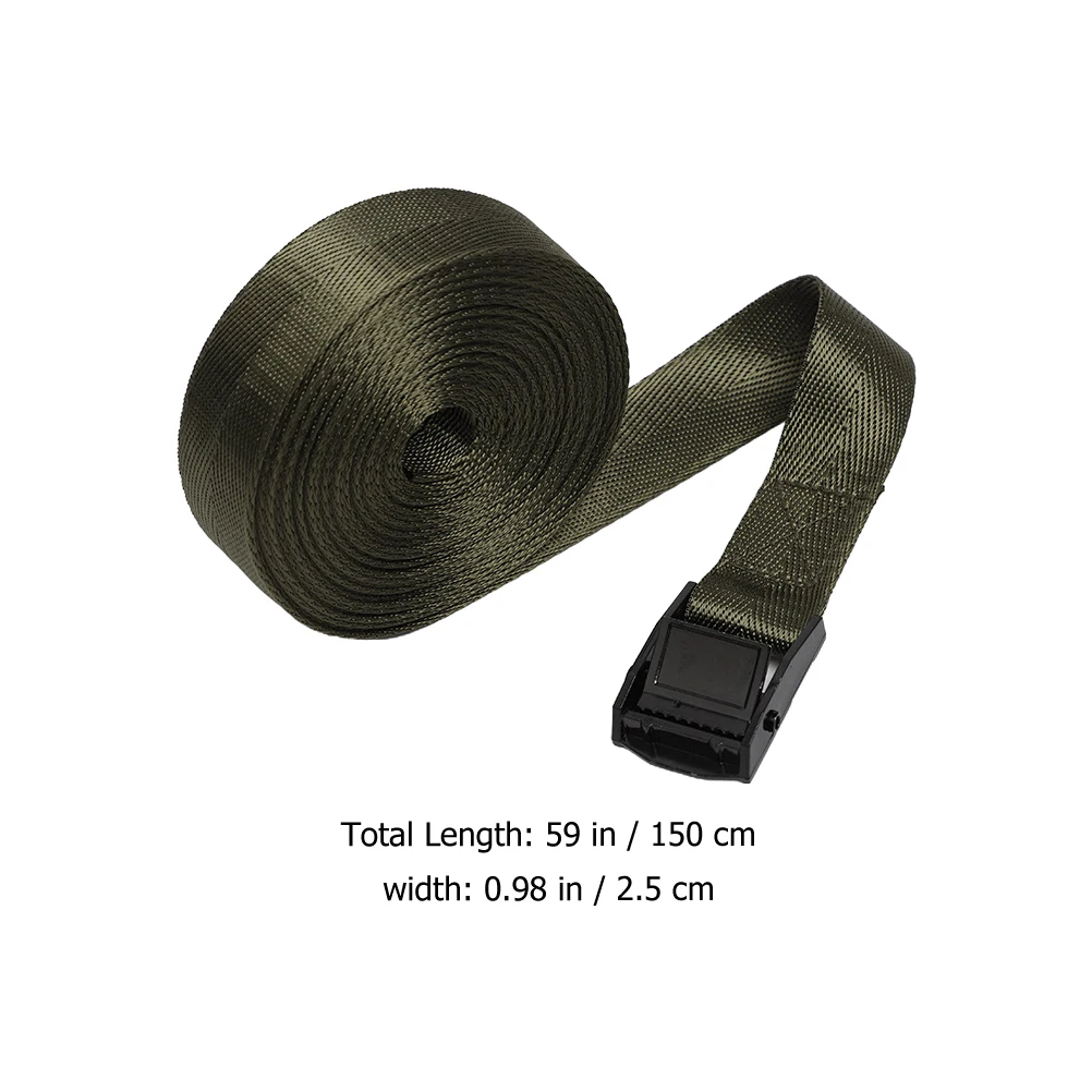 

2pcs Camera Multi-function Bundling Belts Convenient Fixing Straps Daily Use Fixing Strap Outdoor Hunting Green