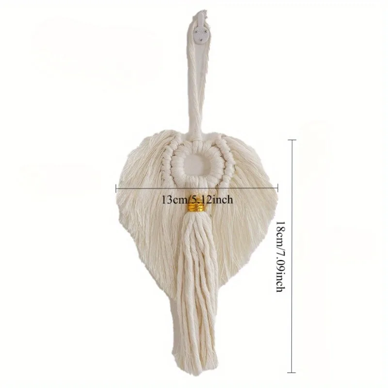 1pc Hand-woven Five-pointed Star Pendant Bohemian Cotton Wall Hanging Gift Gifts