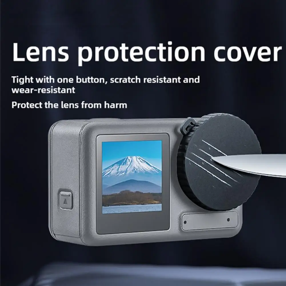 Camera Lens Protective Cover Action 5 Pro Camera Lens Cap Dust-proof Cover Video Cameras Accessories Protective Cover