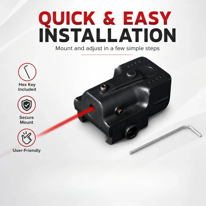 Mini Nylon Mountable Positioning Tool Adjustable Alignment Structure Fit Standard 20mm Universal Mount Rail Portable Design
