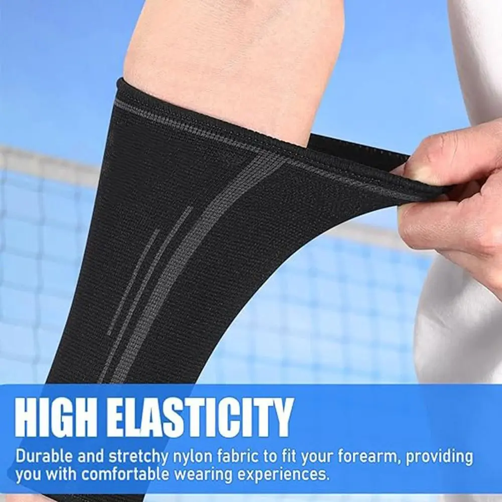 Protezione UV Manicotti da pallavolo Supporto per il polso traspirante Manicotto di compressione dell'avambraccio Sicurezza sportiva elastica