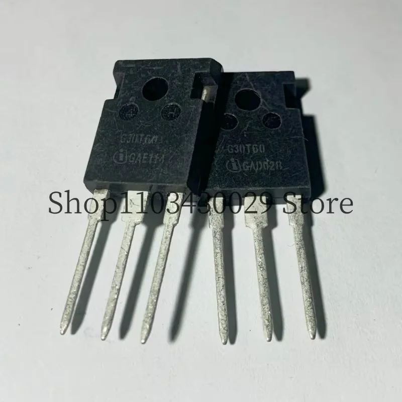 10Pcs refurbished original IGW30N60T G30T60 TO-247 30A 600V IGBT Power Tube