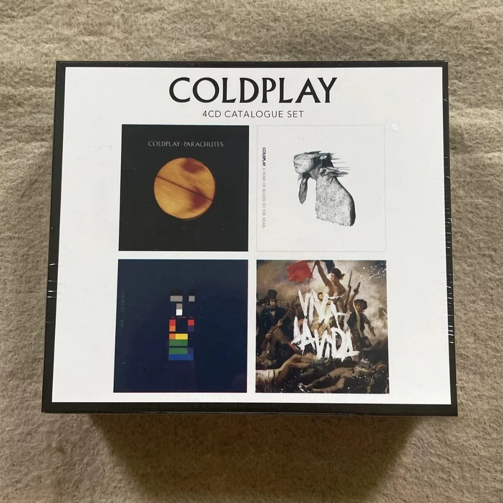Coldplay Catalogue Set 4CD Alternative Rock Britpop Melodic Anthem Collection