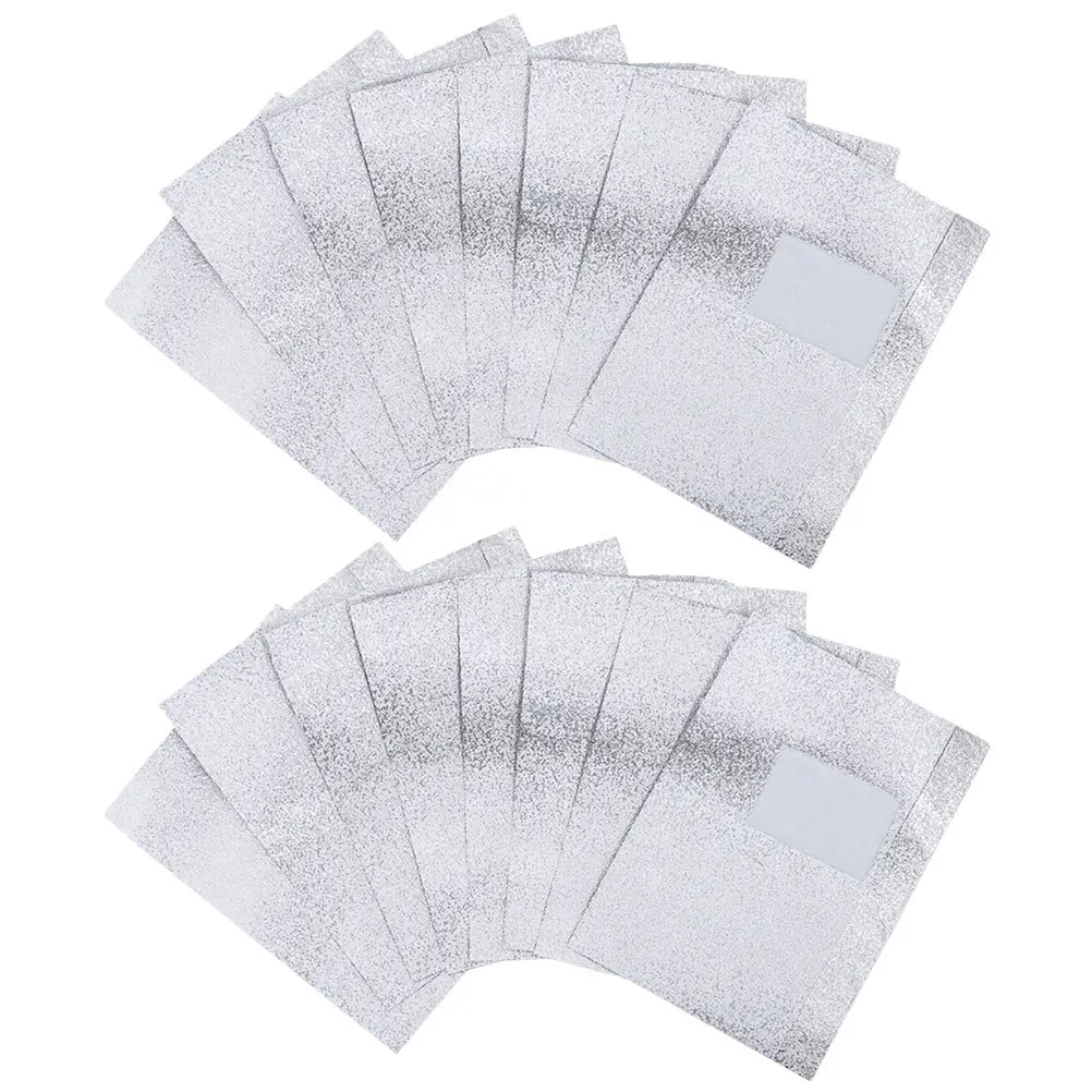 

100Pcs Nail Foil Sheets Professional Gel Nail Remover Pads Heavy Duty Foil Wraps for Quick Soak Off Manicure Cleaning Supplies