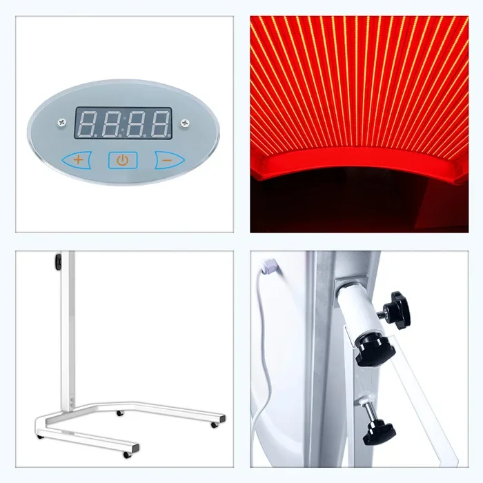 Whole Body Red Light Therapy Bed 633nm 850nm Infrared Led Light Skin Therapy Machine For Weight Loss Skin Care