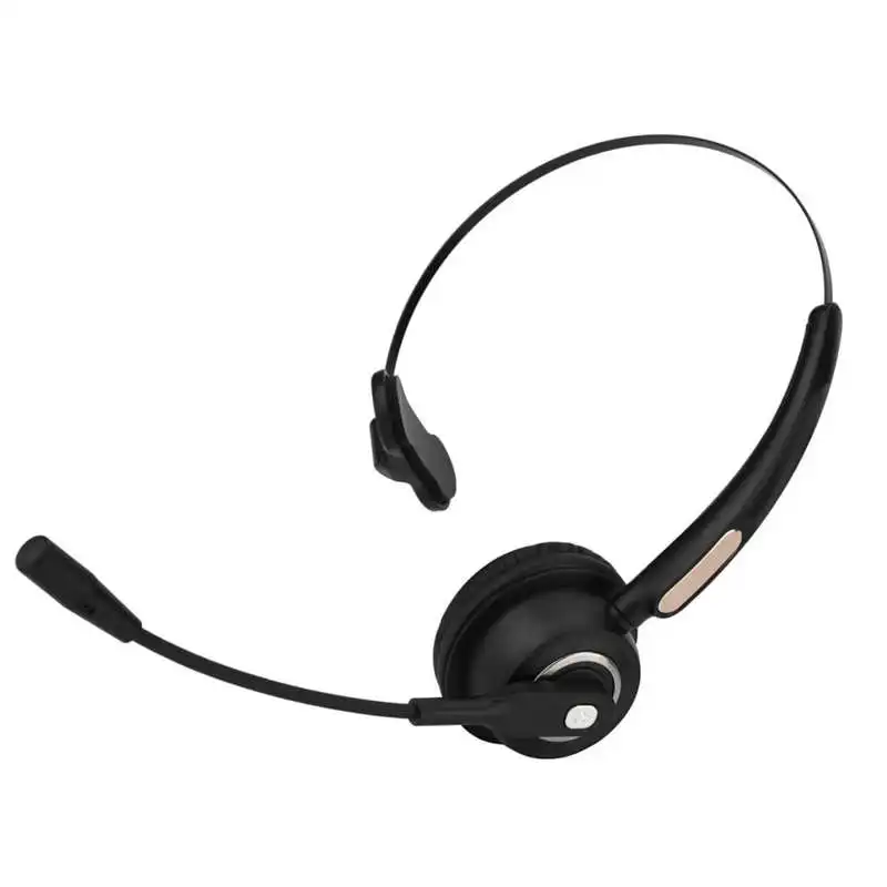 BH520 Call Center Bluetooth Headset 12 Hours Call Noise Cancelling Wireless CSR8615-V4.0 CLASS2 Bluetooth Call Center Headphones