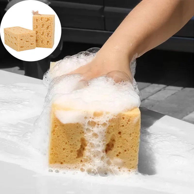 Car Wash Sponges Block Car Motorcycle Superabsorbent Cleaning Sponge Large Size Honeycomb Sponge Brush Dusting Moto CleaningTool