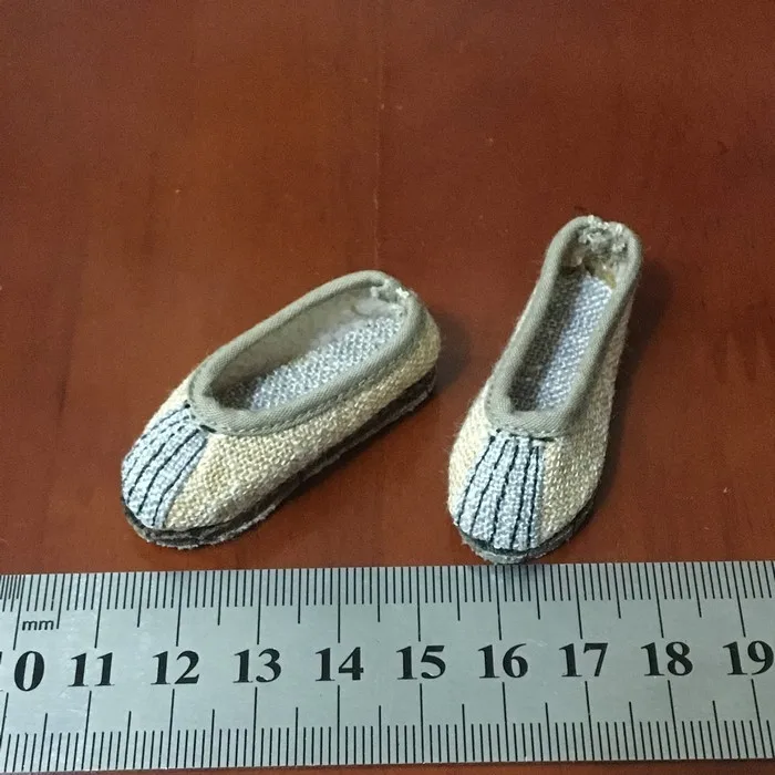 

1:6 Male Figure Accessory Water Margin Lu Zhishen Gold Shoe Model Toy
