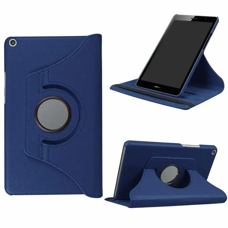 

360 Rotating Flip Stand Case Cover For Huawei MediaPad T3 8.0 KOB-L09 KOB-W09 Tablet Case for Huawei T3 8 Honor Play Pad 2 8.0"