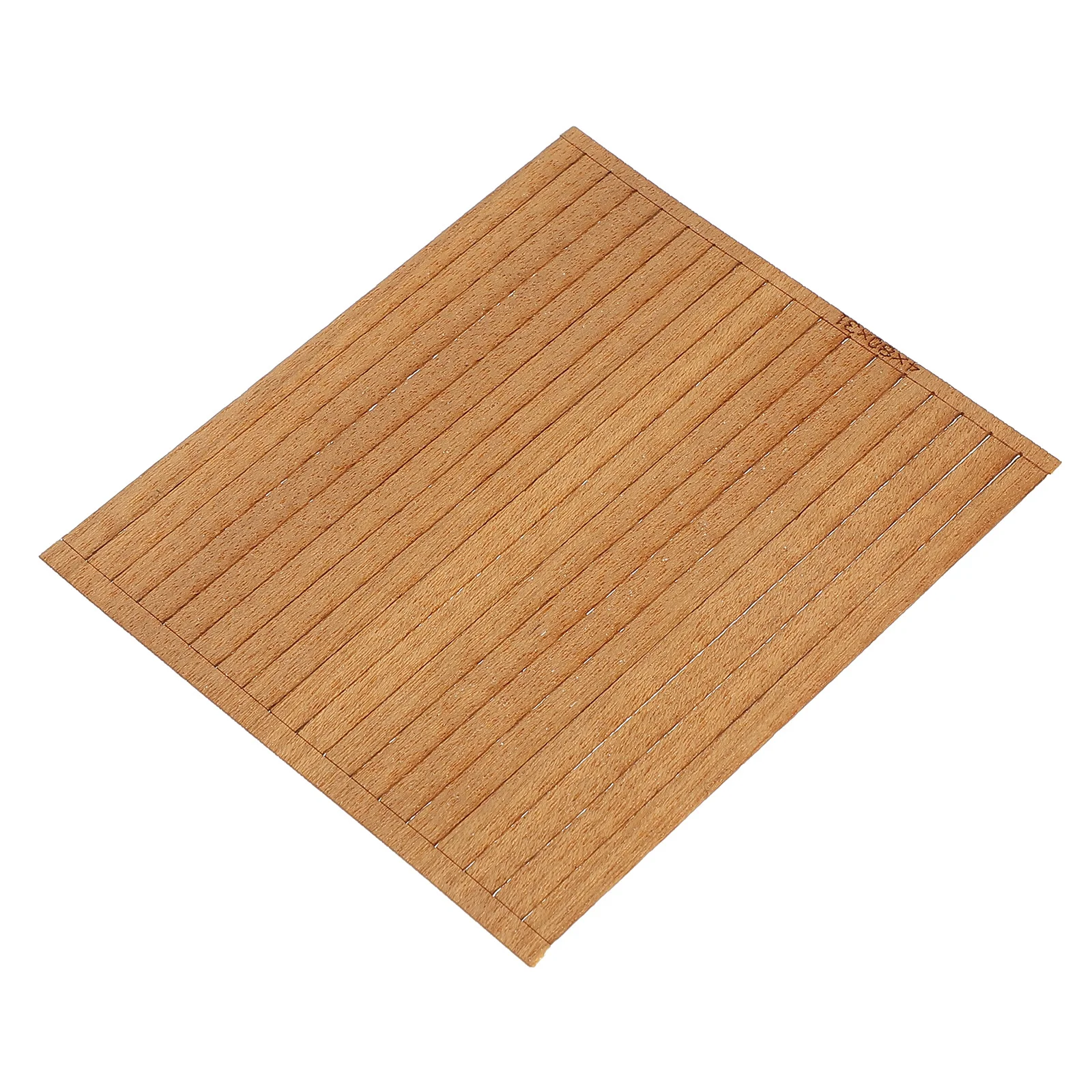 

80Pcs Solid Wood Boat Decking Strips High Durability Warping Resistant Sea Deck Flooring for Mini Boat DIY Projects