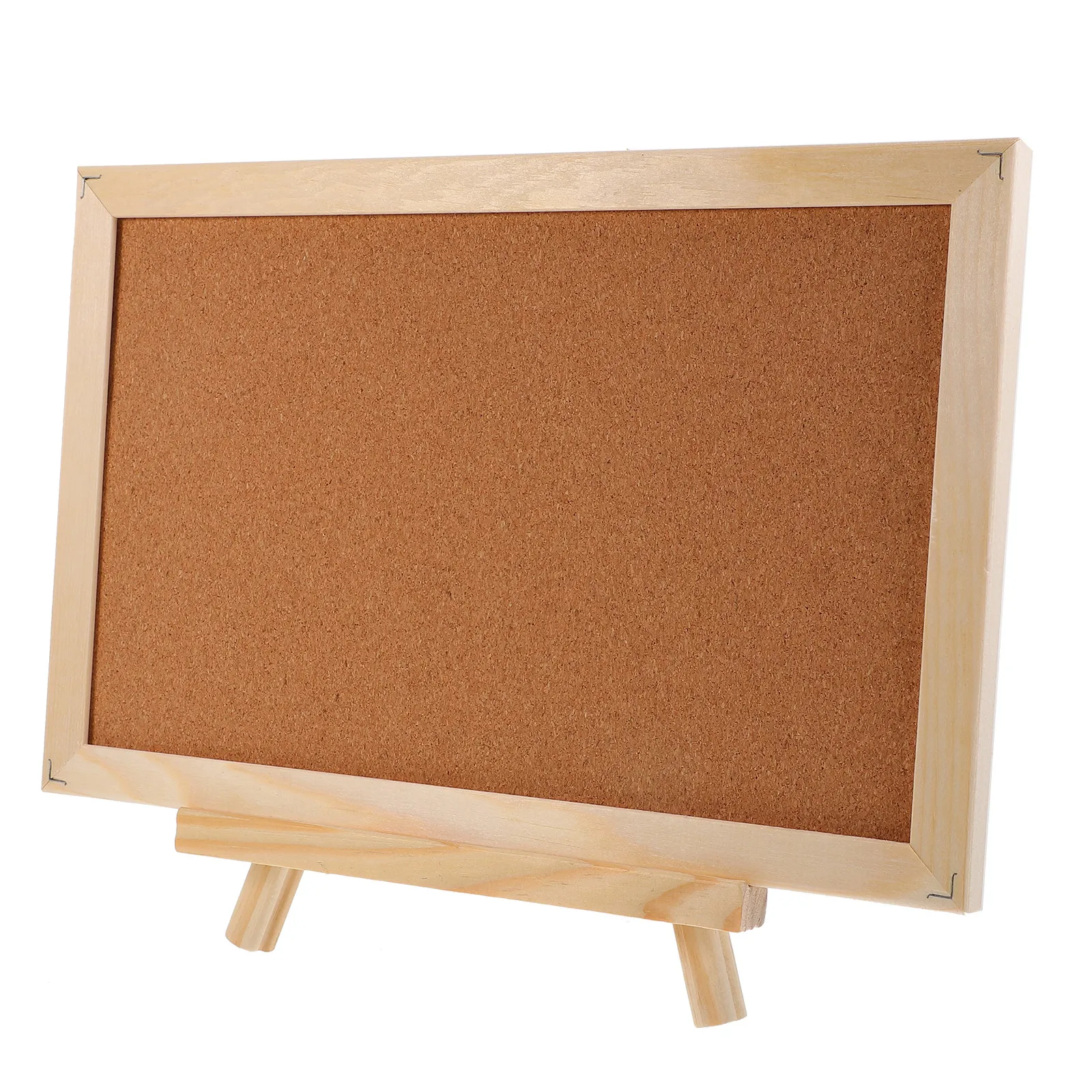 

Cork Memo Board Wall Large Notice Double Sided Display Boards with Stand Framed