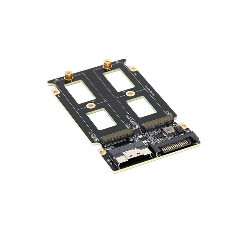 New Arrivals-SFF-8654 External Graphics Card GPU 8I To 2 M. 2 2280 Nvme Adapter Board For Motherboard 2.5 HDD Heatsink 8654