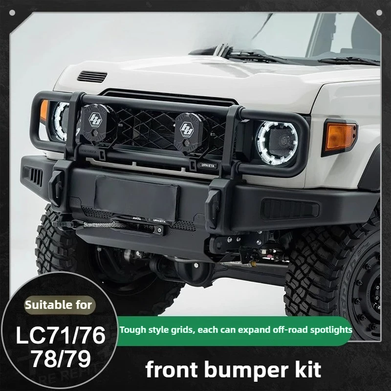 

NEW LC70 Series Front Bumper Kit Metal Cowrail Bumper LC71/LC76/LC78/LC79
