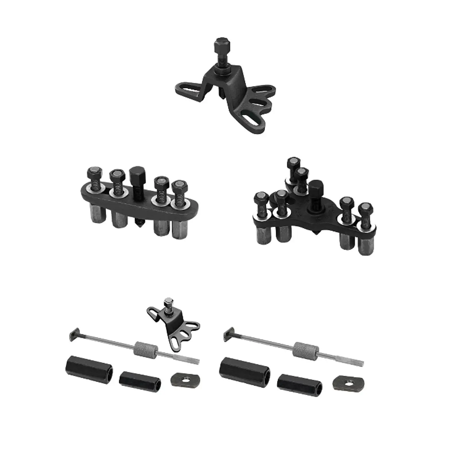 Extracteur d'essieu de haute dureté de dissolvant de tambour de frein arrière portatif pour l'entretien de moto de Tricycle