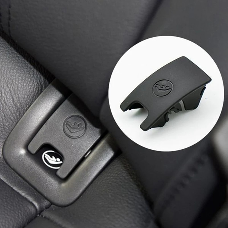 Car Rear Child Seat Anchor Isofix Slot Trim Cover Button for A6 2013-2018 Car ISOFiX Cover Child Restraint