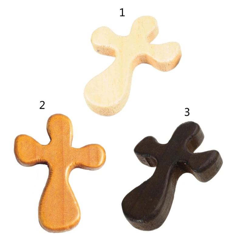 367A Holding Hand Crosses Handmade Comfort Crosses Pocket Prayer & Meditation Religious Gift for Kids and Adults