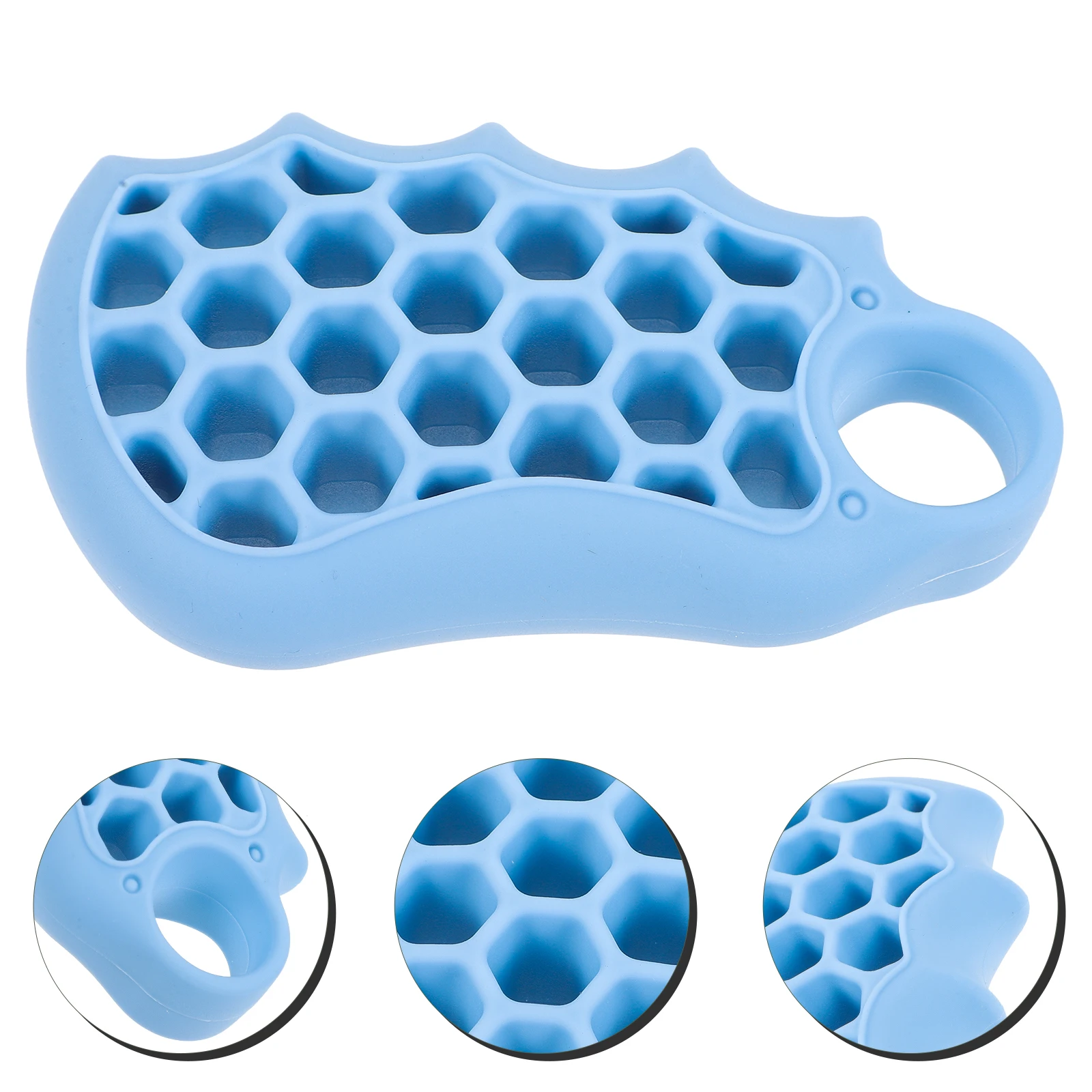 

Silicone Hand Grip Strengthener For Forearm Finger Exercise Durable Anti-Slip Grip Ring For Home Fitness Training Wrist Hand