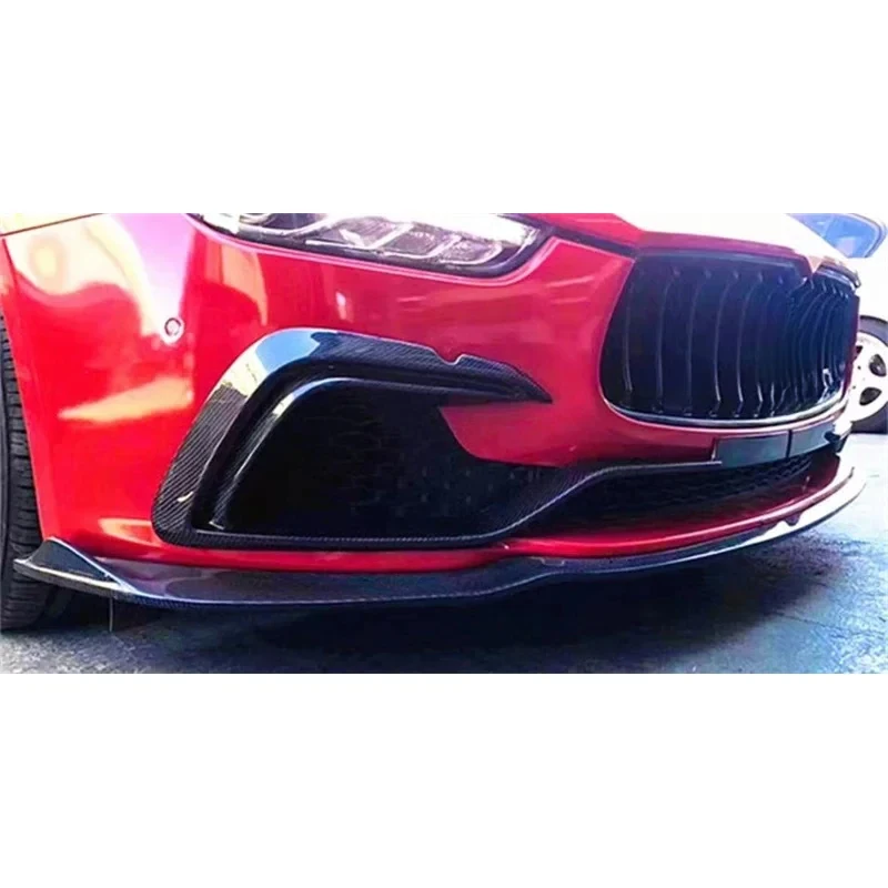 

Factory Hot Sale Carbon Fiber Front Bumper Lip Wind Knife Spoiler Kit