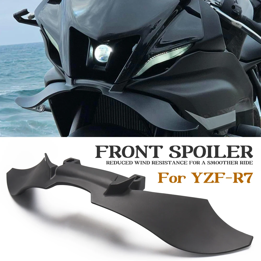 

Aerodynamic Winglets Pneumatic Front Fairing Wing Lower Wing Cover Protector Motorcycle Spoiler For Yamaha YZF R7 YZFR7 YZF-R7