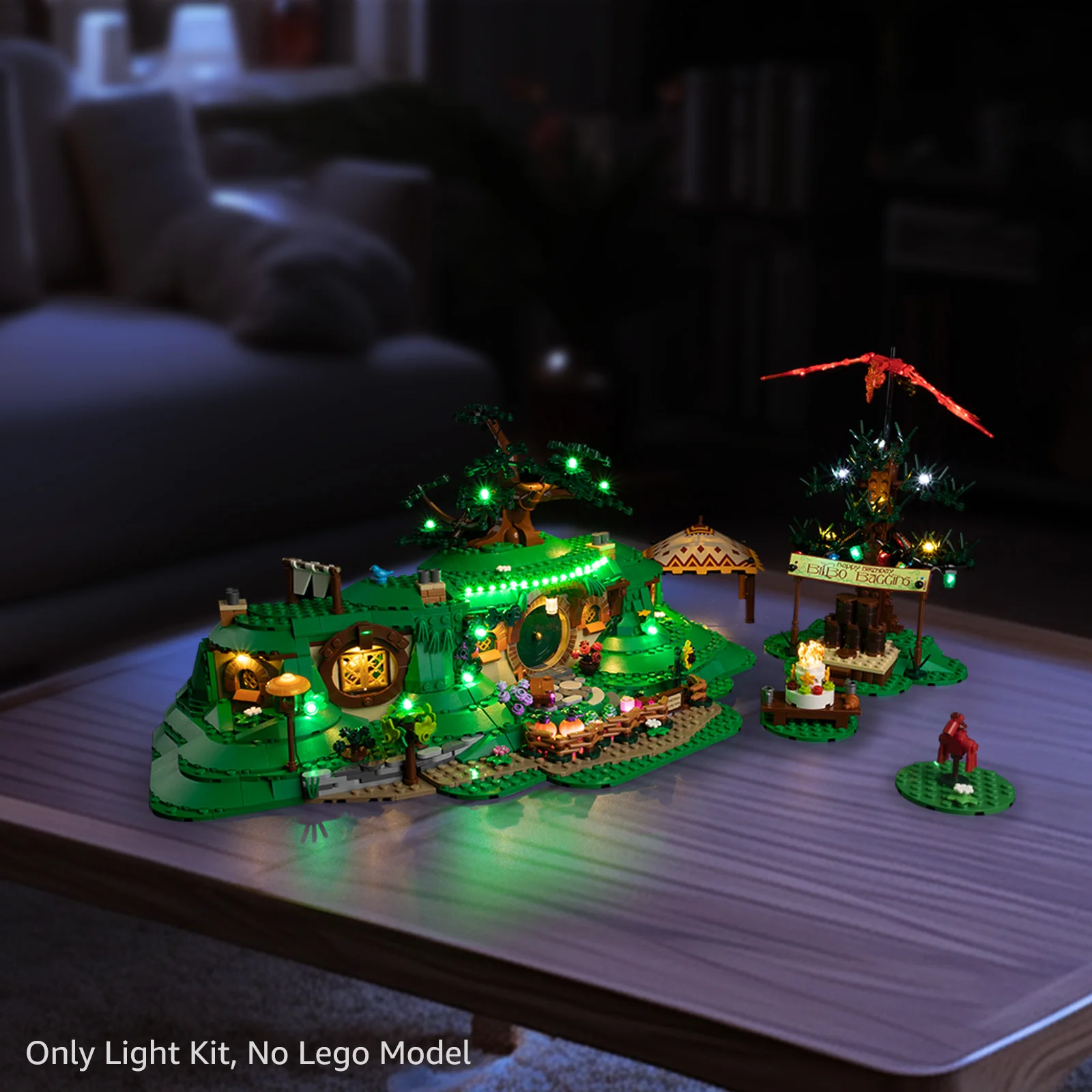 LED Light Set for LEGO The Lord of the Rings: The Shire 10354 Building Blocks
