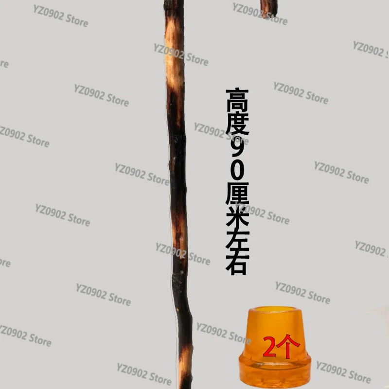 

Трость для пожилых людей из цельного дерева — бутиковая палка для скалолазания в стиле ретро, нескользящие прочные интегрированные костыли