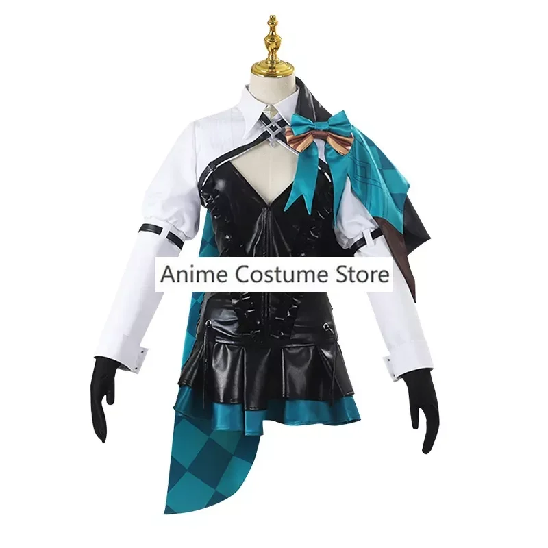Костюм для косплея Lynette Game Genshin Impact, костюм для косплея Lynette Genshin Future, женский парик для косплея, полный комплект, женская униформа