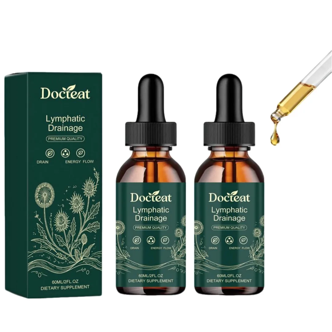 Refreshing Herbal Liquid Drops 60ml Lung Clean Body Care Essence Natural Organic High Absorption Respiratory Care Drops New