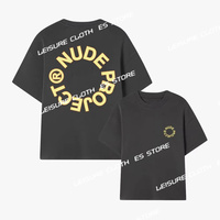 New Hot Sale Trendy Nude Project Men Cotton Tshirt Vacation Designer  Women Y2k T-shirt Street Short Sleeves Top Kid Tshirt