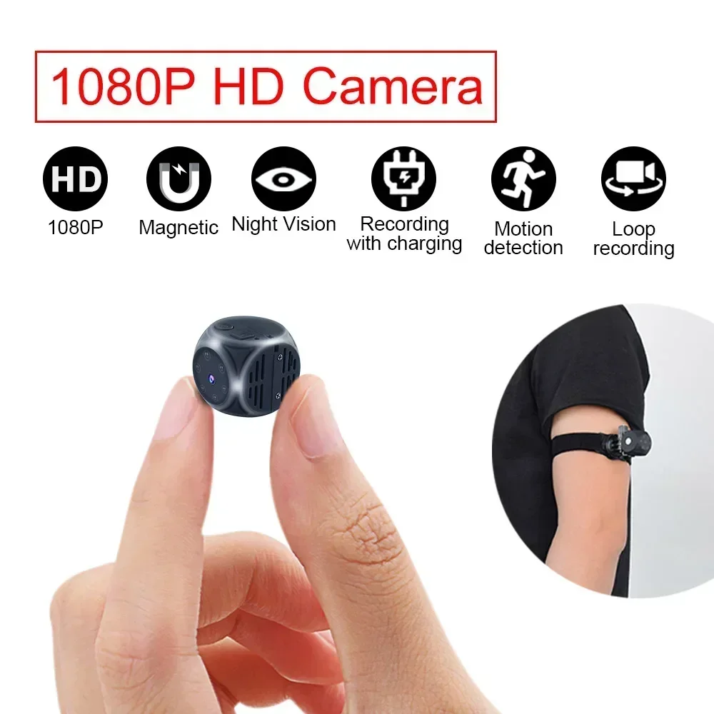 

Mini 1080P Monitor Security Camera Security Protection Sensor Camcorde Camera Surveillance Secret Video Recorder