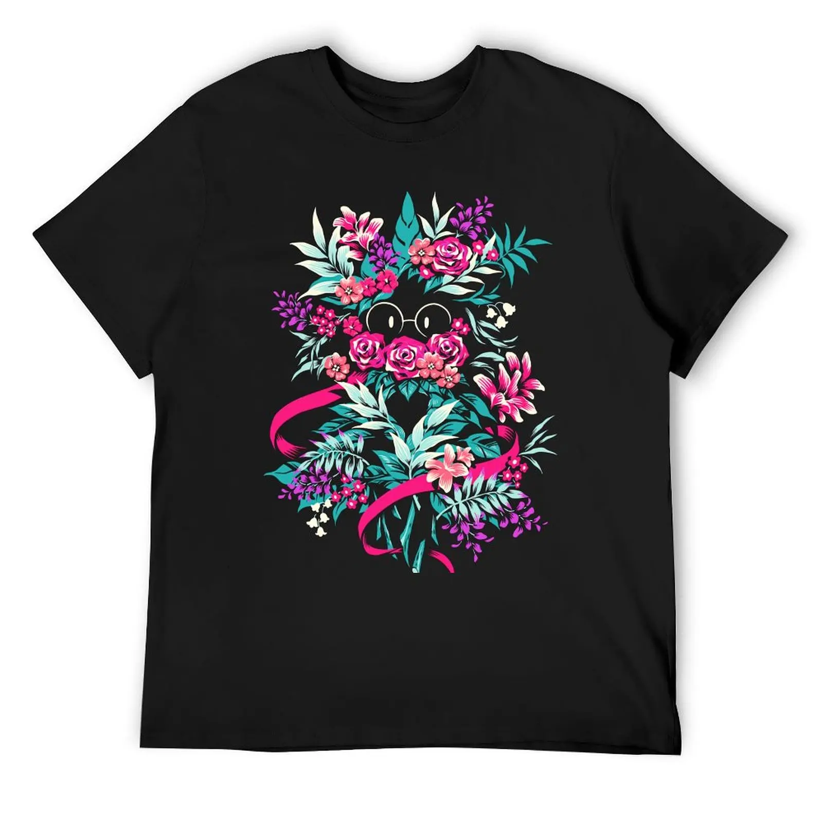 

Deltarune Spamton Merch Ralsei Floral Shirt T-Shirt graphic t shirts plus size clothes Blouse men clothings