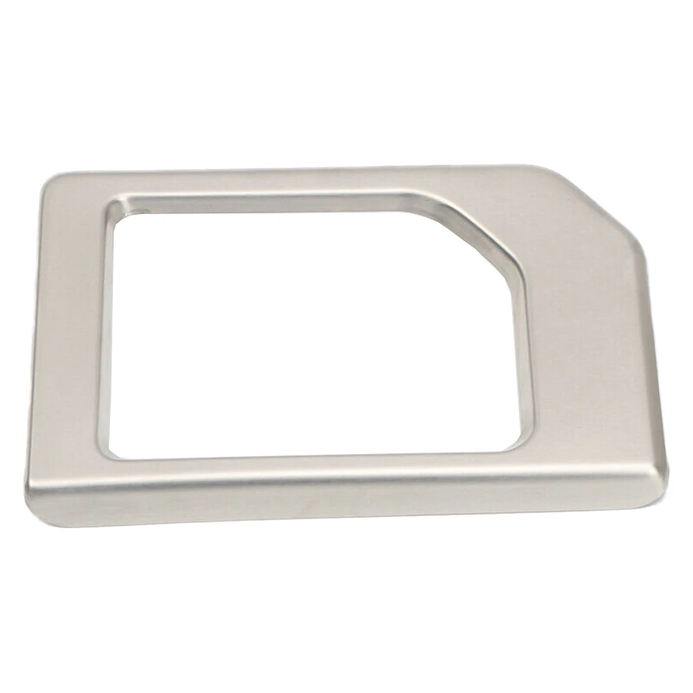 Stainless Steel Gear Console Cover Trim Gear Console Cover Trim Fit For Toyota Tundra 2014-2021