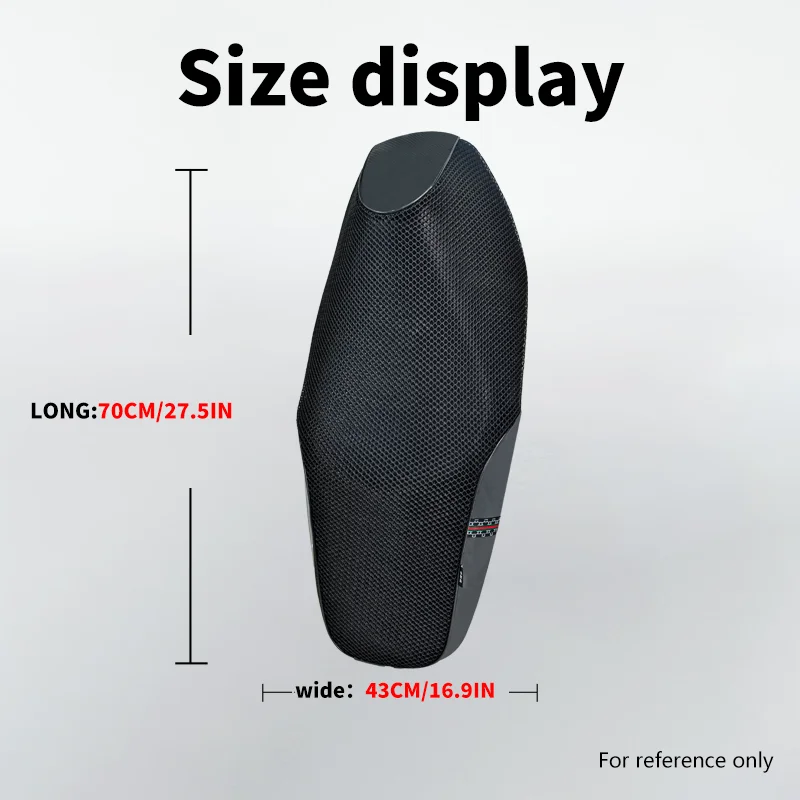 Suitable for SYM Cruisym 150X/180 seat cushion cover, motorcycle insulation honeycomb thick mesh cover