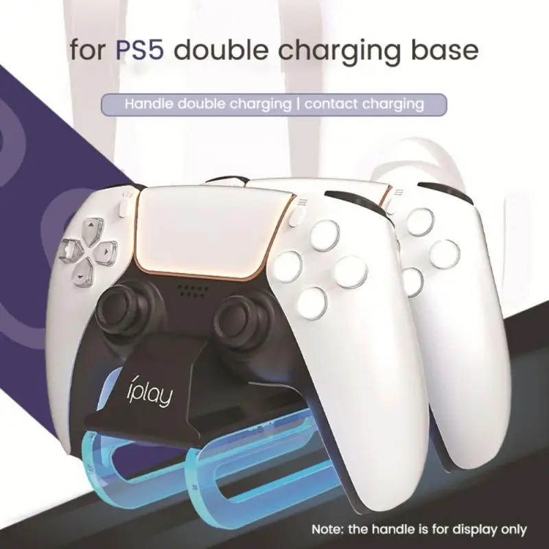 

​Game Charging Stand For PS5 Dual USB Handle Fast Charging Dock Station Stand Charger For PS5 Game Controller Joypad Joystick