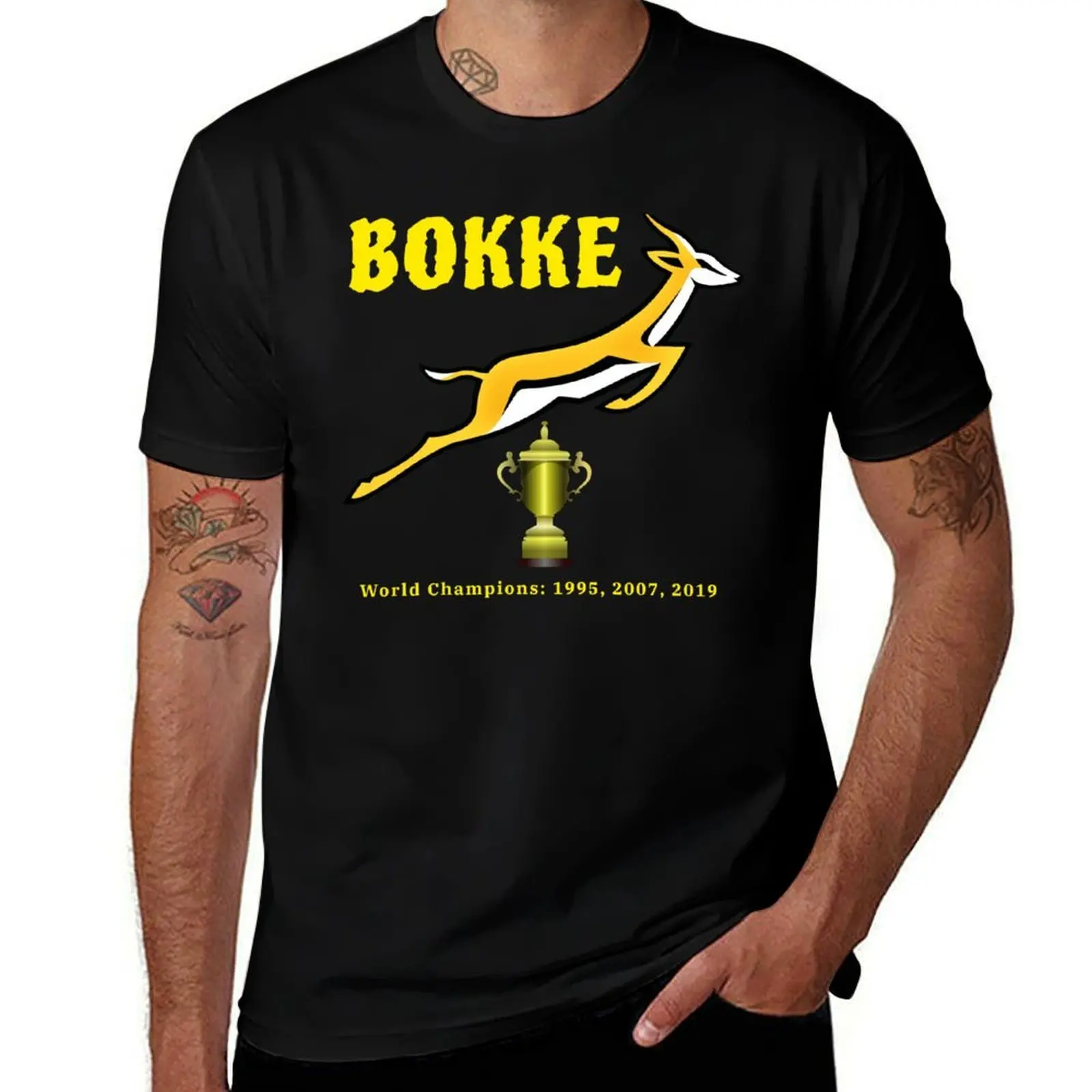 Bokke World Champs 12 Year Cycle T-Shirt Basic Tee Shirt for Everyday Outfit T-Shirt
