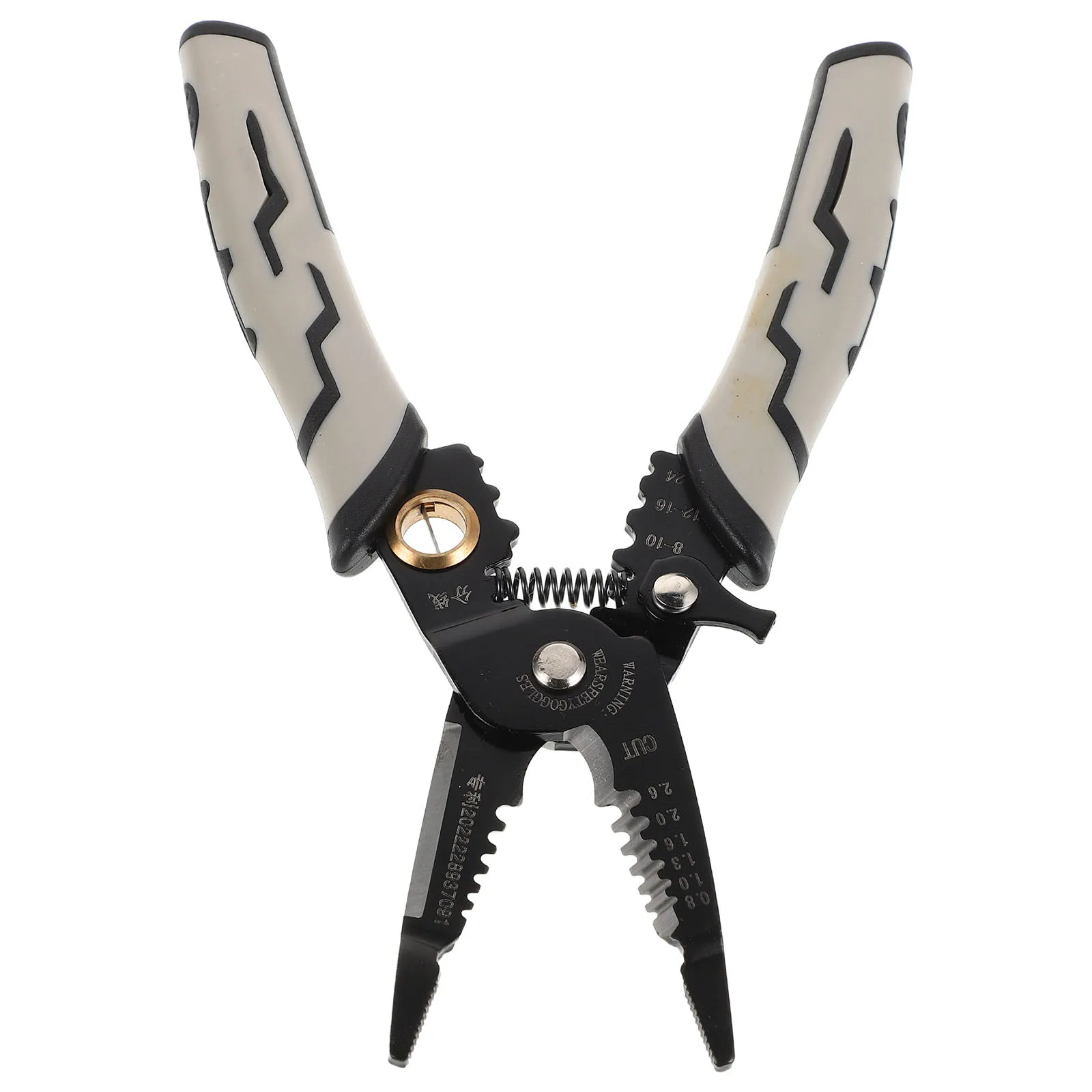 

Crimping Tool Kit 7-in-1 Electrician Pliers Wire Stripping Cutting Twisting for Electrical Cable Terminal Lug Wiring Tools