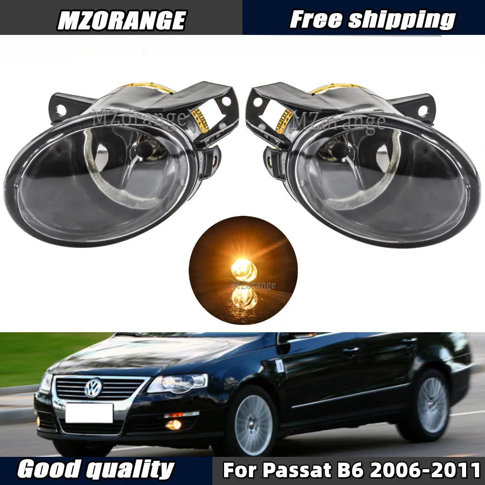 Światła przeciwmgielne Do VW Do Passat B6 2006-2011 Światła przeciwmgielne Osłona reflektora Rama Halogenowe światła przeciwmgielne Akcesoria samochodowe