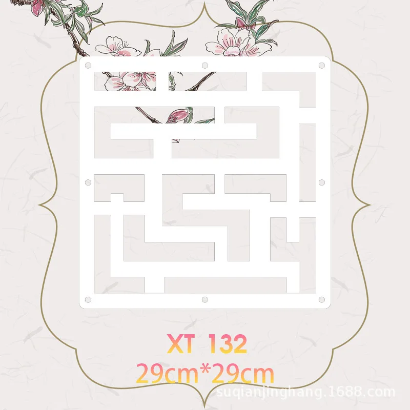 

6 шт. 39x39 см складная перегородка для подвешивания экрана для многокомнатного декора домашнего офиса в европейском стиле DIY аренда