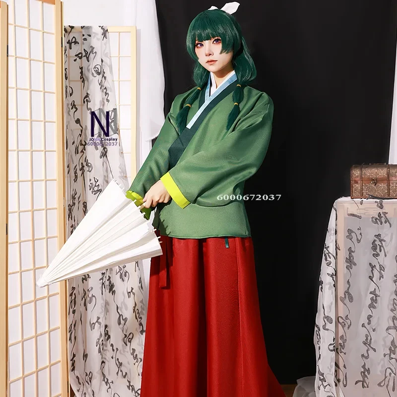 Women's Neko Cosplay - Costume High Quality The Apothecary Diaries Embroidered Maid Dress Role Playing Halloween Pare;5'b\7/m' view 3