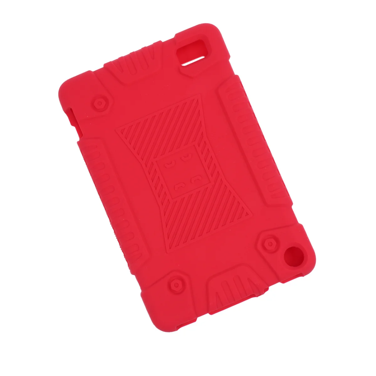 

Silicone Shockproof Hybrid Hard Case Red Protective Stand Holder Cover for E-Book Tablet Scratch Proof Shockproof Case