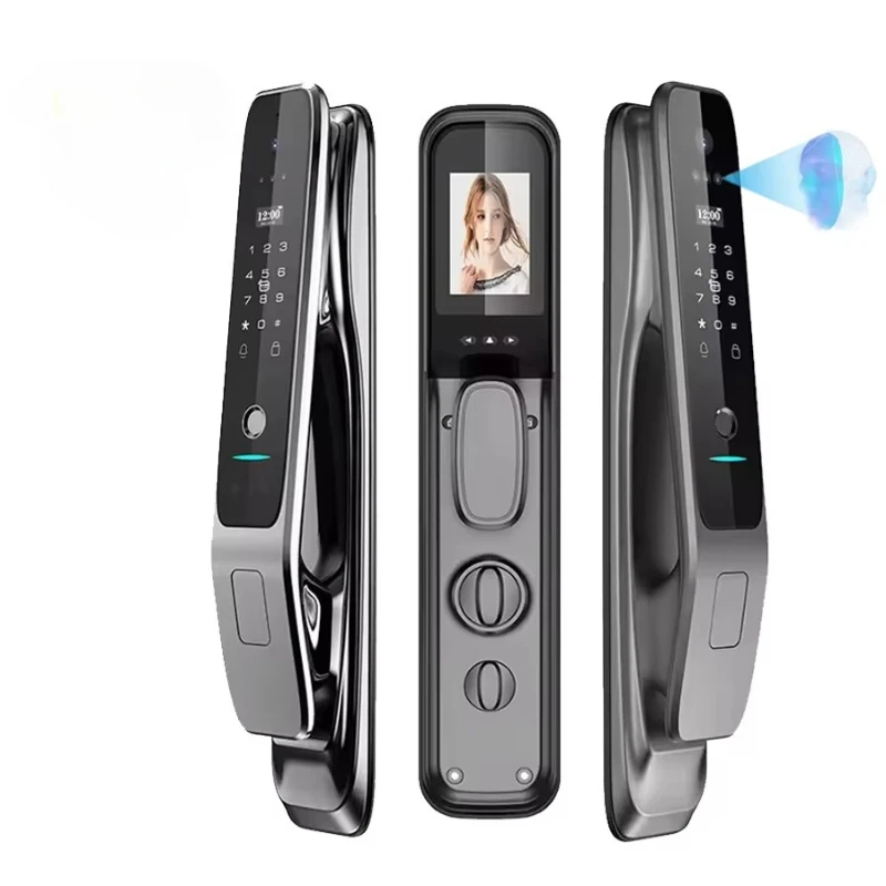 Smart door lock with camera manufacturer price safe biometric fingerprint face smart